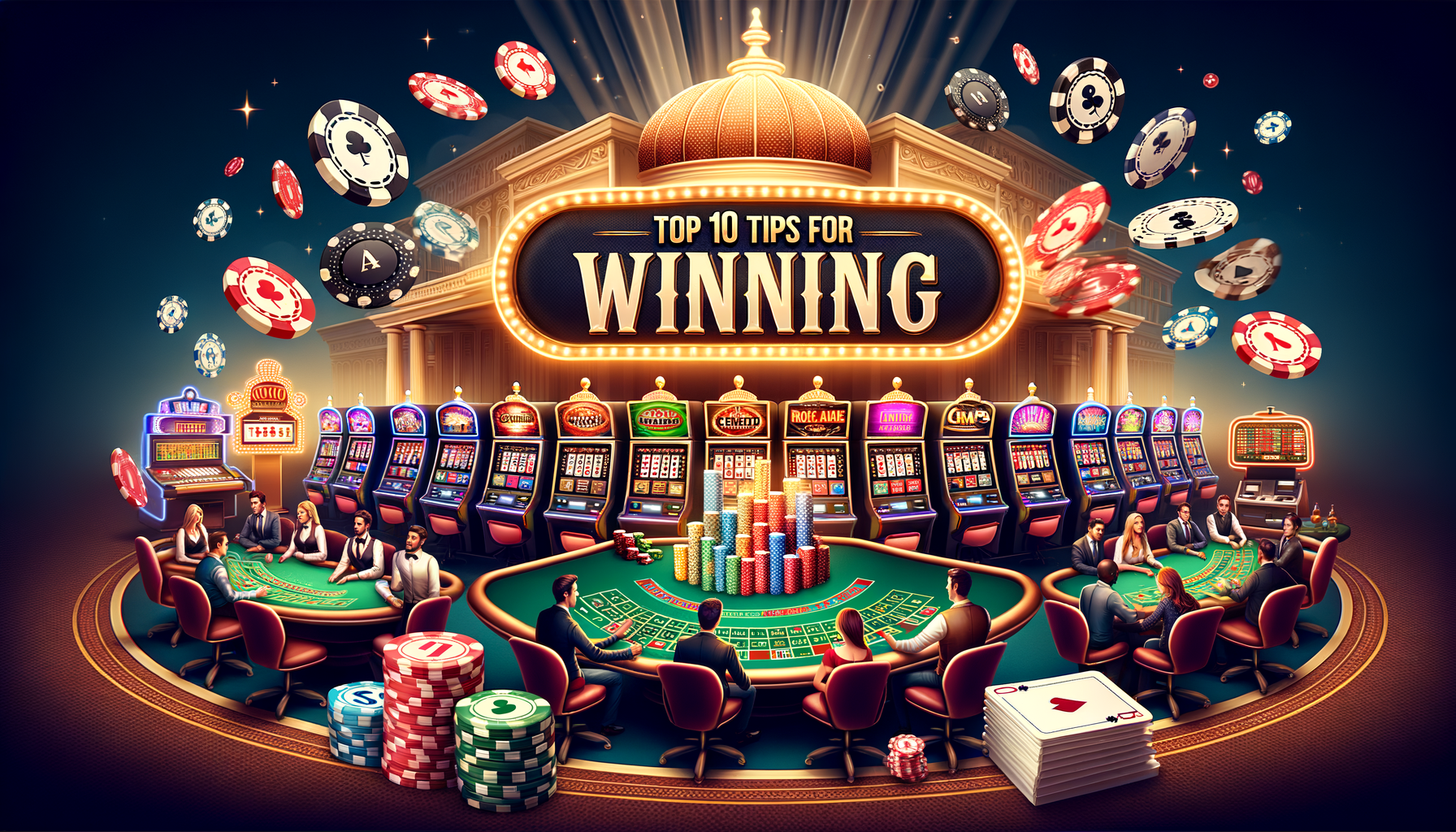 Top 10 Tips voor het Winnen in het Casino